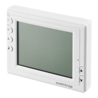Oventrop - Raumthermostat für Vierleiteranwendungen, Aufputz Heizen/Kühlen mit Display 2-Punkt-Regelung, 0-10V