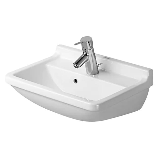 Duravit - Waschtisch Starck 3 50cm, 1 Hahnloch, 0300500000