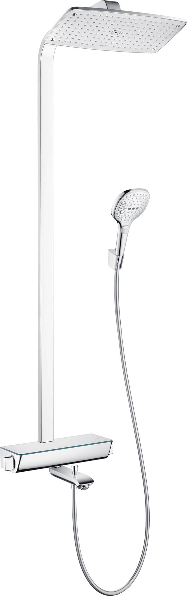 Raindance e Showerpipe 360 1jet, mit Wannenthermostat, - Hansgrohe