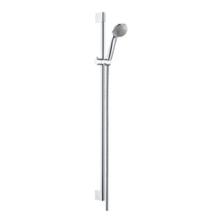 Hansgrohe - Crometta 85 - Brausegarnitur 1jet, mit Duschstange Unica'Crometta 0,90 m, verchromt 27729000