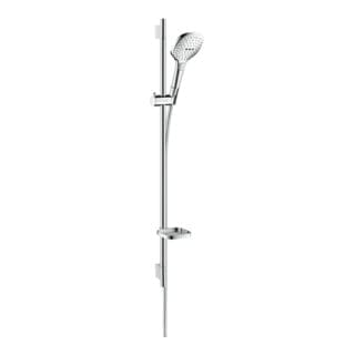 Hansgrohe - Raindance Select e - Brausegarnitur 120, 3 Strahlen, weiß / verchromt 26621400