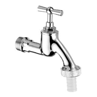 Wasserhahn für Schlauchanschluss 1/2', chrom 034050699 - Schell