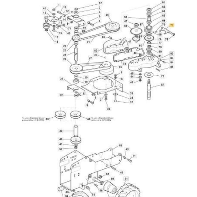 Rasentraktor Pedal Park MILLENIUM 13HST ORIGINAL STIGA 1134-4010-01