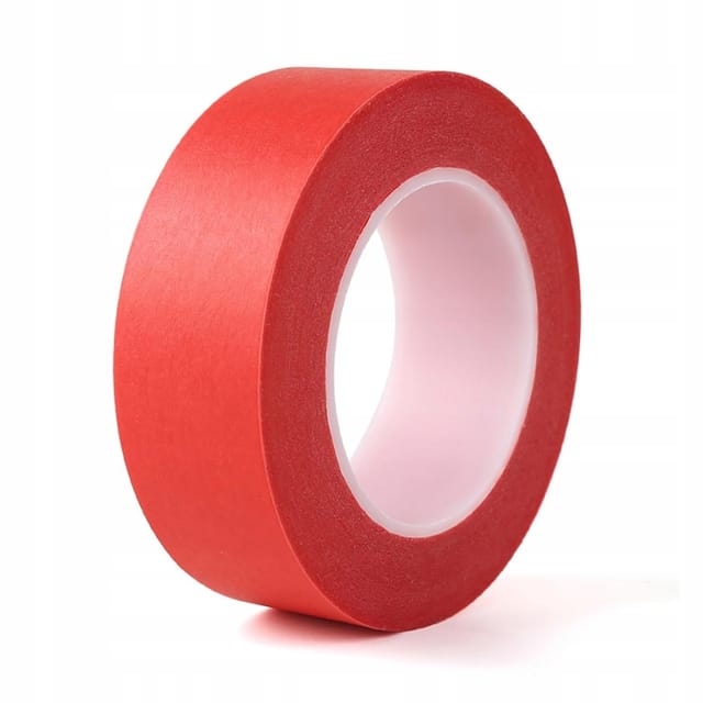 Rosfix RedLine Pro – Profi-Abdeckband Rot 50 mm x 50 m Acrylkleber, rückstandsfrei