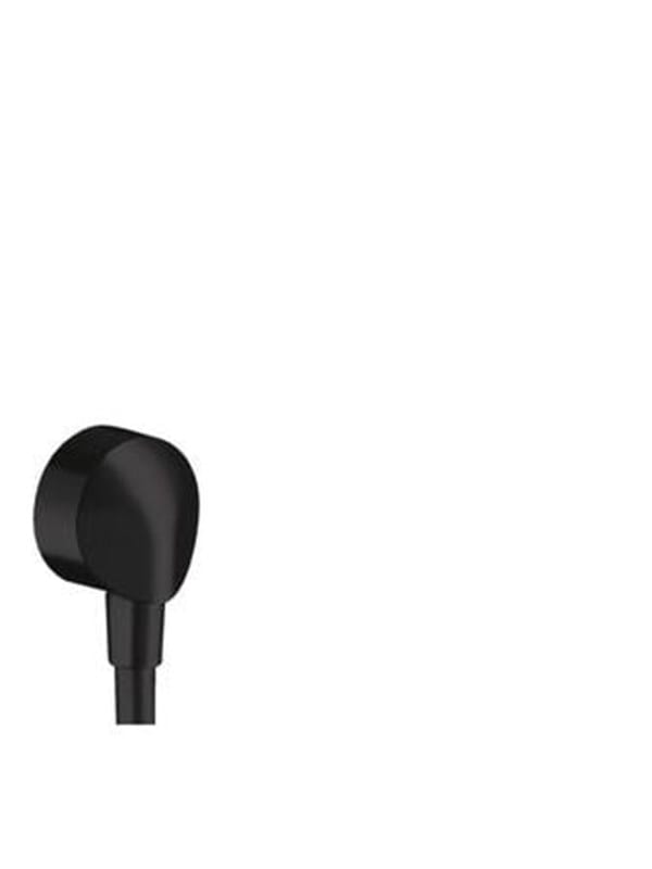 Hansgrohe - Fixfit - Wandanschluss e ohne Rückschlagventil, schwarz matt 27454670