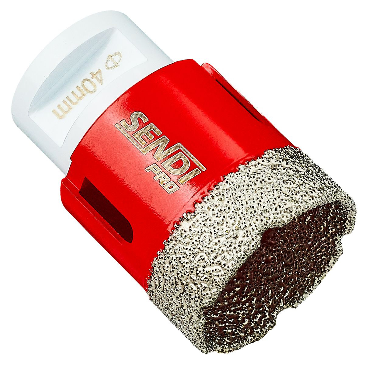 Diamant-lochsäge 40 Mm Für Steinzeug Und Fliesen M14, Trocken, Sendi Pro