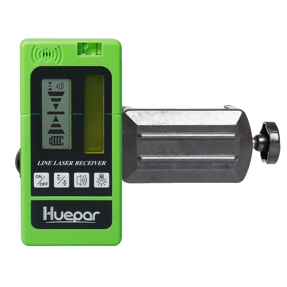 Huepar Laserempfänger, Dual-lcd-bildschirm, Hohe Präzision