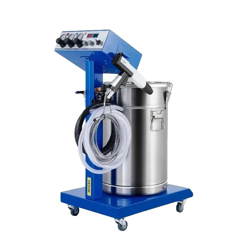 Elektrostatische Pulverbeschichtungsanlage, Durchsatz 450 G/min, Behältervolumen 45 L, 220 V