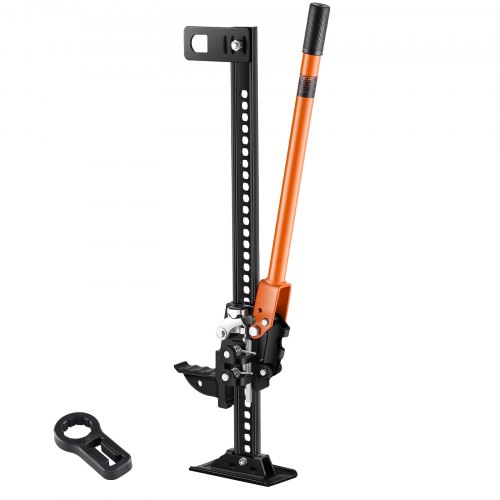 Farm Wagenheber Offroad High Lift Farm Jack (3,18 T Belastbar) Offroad-nutzwagenheber, Stoßstangenheber Hochleistungshebebühnen Mit 130,1–711,2 Mm Hubbereich Für Traktor Lkw Suv