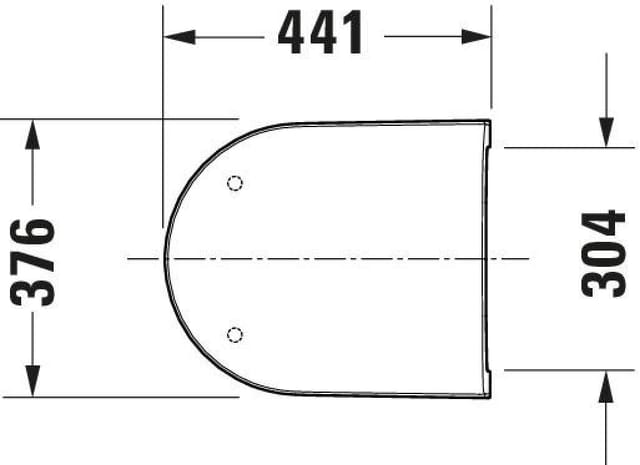 Duravit - D-Neo WC-Sitz 0021690000 mit Absenkautomatik, Scharniere Edelstahl, weiß