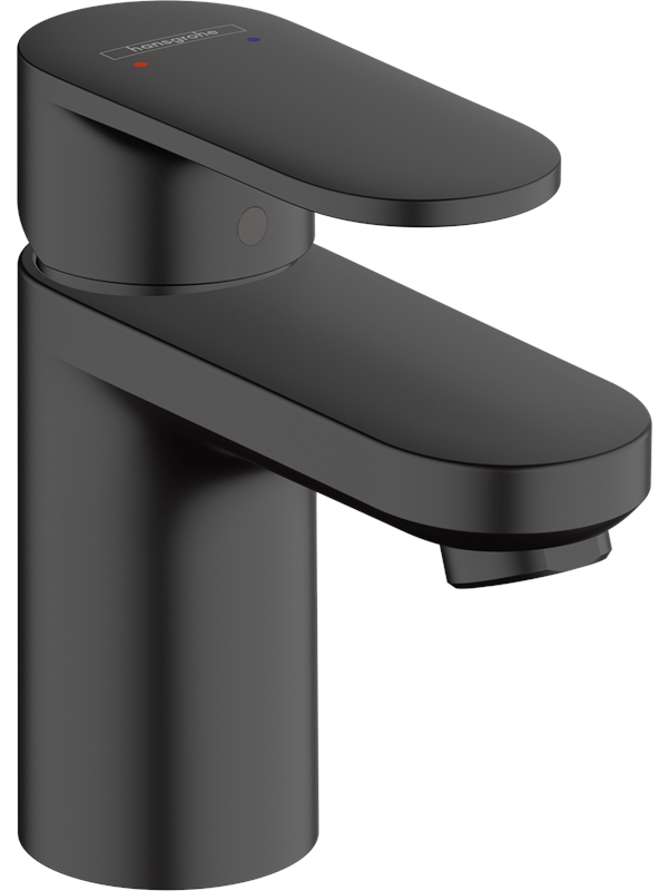 Hansgrohe - Vernis Blend - Waschtischarmatur mit Ablaufgarnitur, EcoSmart, schwarz matt 71550670
