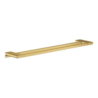 Hansgrohe - AddStoris - Doppelbadetuchhalter, Länge 65 cm, polierte Goldoptik 41743990