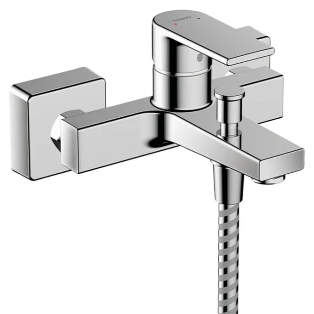 HANSGROHE Bad- und Duschmischer wandmontiert Vernis Shape verchromt 71450000