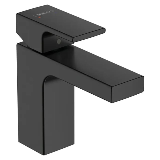 Hansgrohe - Vernis Shape - Waschtischeinhebelmischer mit Ablaufgarnitur, EcoSmart, schwarz matt 71561670