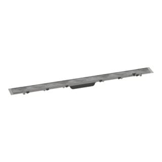 Hansgrohe - RainDrain Rock - Duschrinne 900, befliesbar, Edelstahl 56032000