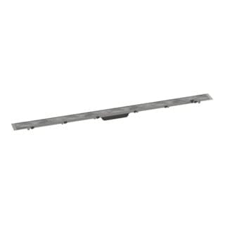 Hansgrohe - RainDrain Rock - Duschrinne 1200, befliesbar, Edelstahl 56034000