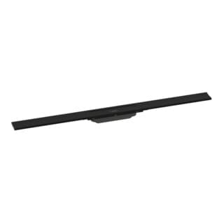 Hansgrohe - RainDrain Flex - Duschrinne 900 mit Edelstahlrost, kürzbar, freie Montage, schwarz matt 56045670