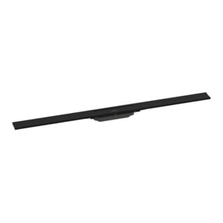 Hansgrohe - RainDrain Flex - Duschrinne 1000 mit Edelstahlrost, kürzbar, freie Montage, schwarz matt 56046670
