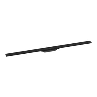 Hansgrohe - RainDrain Flex - Duschrinne 1200 mit Edelstahlrost, kürzbar, freie Montage, schwarz matt 56047670