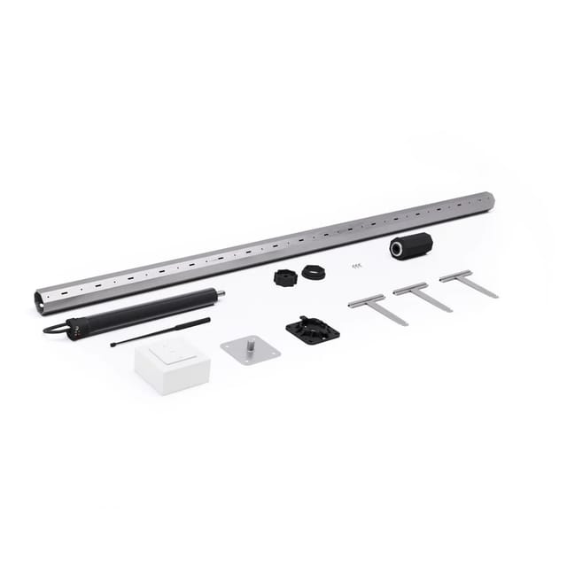 Set Achtkantwelle ø40 mm Mit Kabelmotor kurz - 10 nm