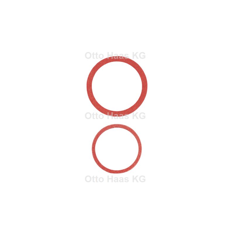 Fiber-Ring 7347 60x70x1,5mm, rotbraun, warm/kalt - Haas