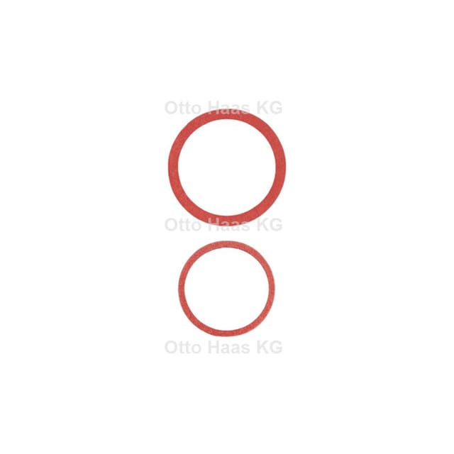 Fiber-Ring 7347 60x70x1,5mm, rotbraun, warm/kalt - Haas