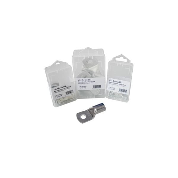 Intercable - 182180 ICR106SB10 Rohrkabelschuh 180 ° M6 10.00 mm² 10 St.