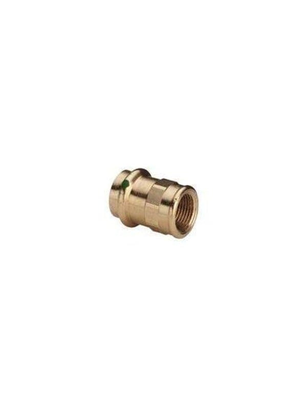 Viega - bergangsstück mit sc Sanpress 2212 in 42mm x Rp1 1/2 Rotguss, 124236