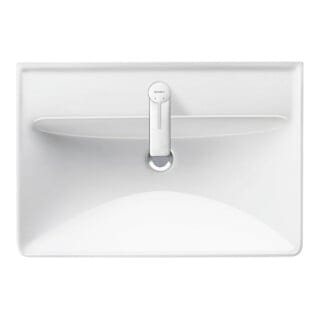 Duravit D-Neo - Waschtisch 65x44 cm, mit Hahnloch, weiß 2366650000