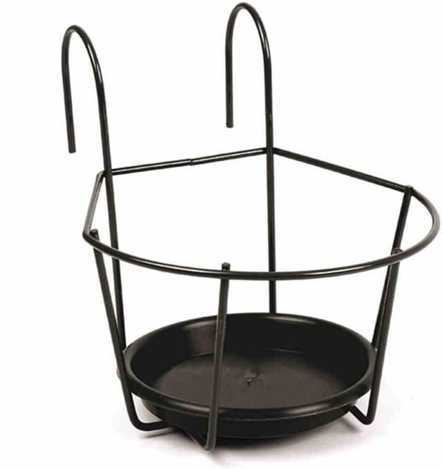Blumentopfhalter schwarz ø 16 cm zum Einhängen