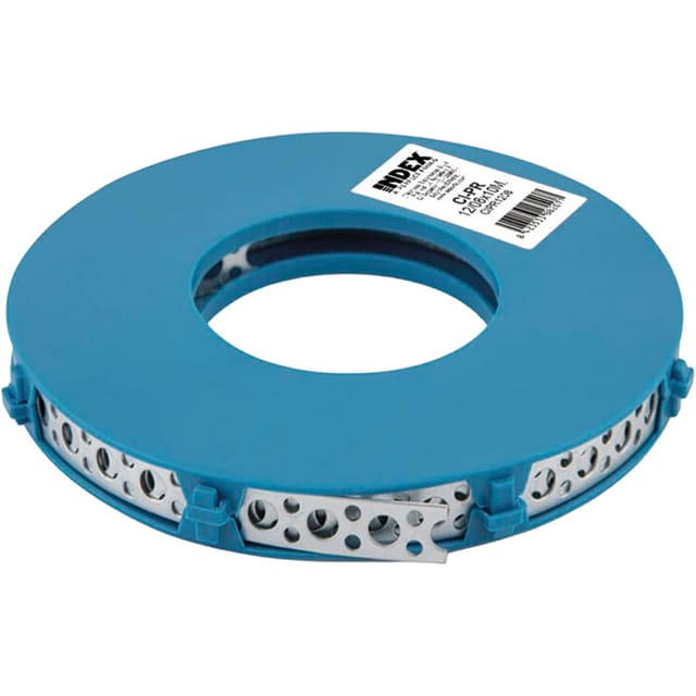 Galvanisiertes perforiertes Metallband gerade - ATLANTIS C2-M 12 x 0,8 x 10 m