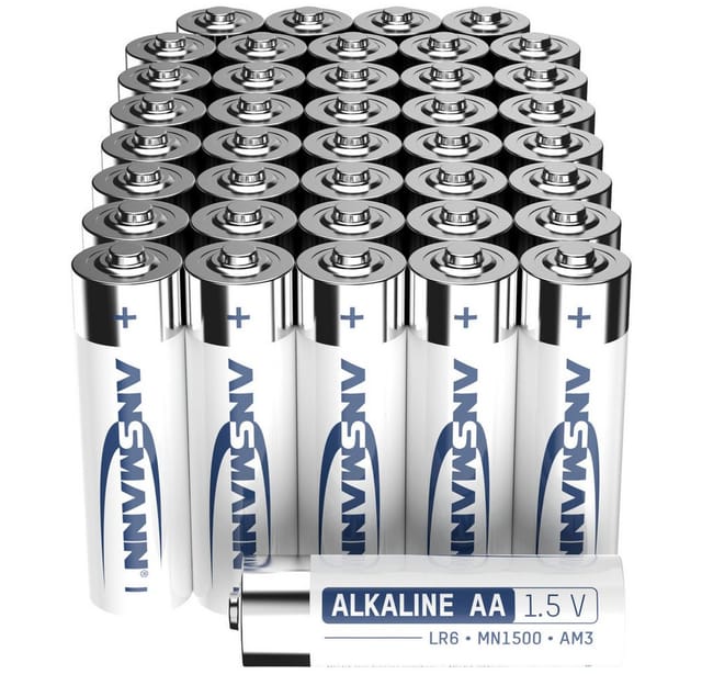 Ansmann - Batterien aa Alkaline Größe LR6 - (40 Stück) Design kann abweichen