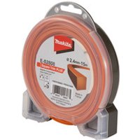 Makita Mähfaden 4kant 2,4mmx15m für Rasentrimmer Freischneider E-02808 Bild 2