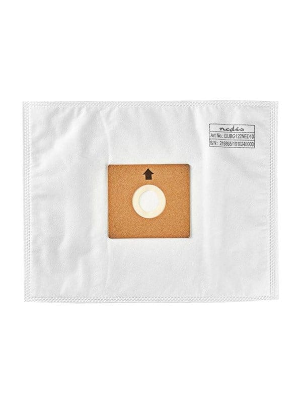Staubsaugerbeutel 10 stk kunststoff meist verkauft fur Nedis vcbg500 vcbg550 serie wei