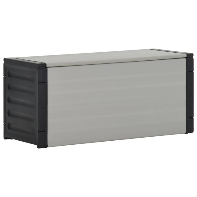 Mülltonnenbox Grau 85x34x40 cm - Vidaxl