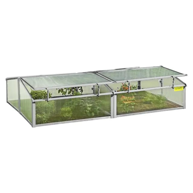 Thermo Frühbeet 200 / Thermohaus / Gewächshaus für Hochbeet 2x1m - 20443 - Juwel