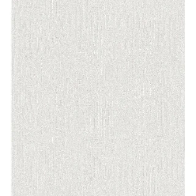 Rasch - Vliestapete 415346 home Style uni weiß 10,05 x 0,53 m Tapeten