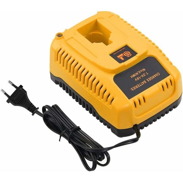 DC9310 Ersatz-Ladegerät für Dewalt-Akkus (Ni-Cd & Ni-MH, 7,2 V–18 V) für DC9096, DC9098, DC9099, DC9091, DC9071, DE9057 und DW9096