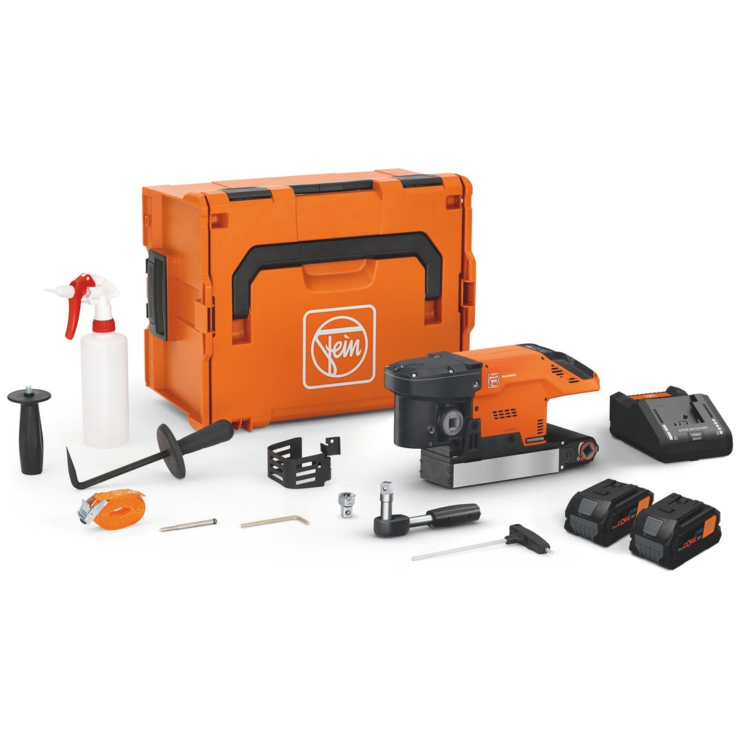 Fein 1-gang Akku-compact-magnet-kernbohrmaschine Akbc 36 Magforce Set 2 X 8 Ah