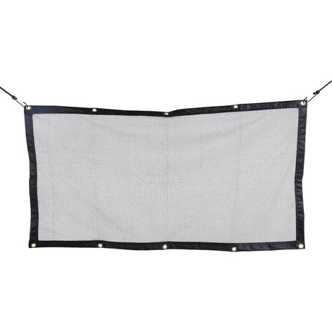 Tragbares Auto-sicherheitsnetz Für Haustiere, Schutznetz Fürs Auto, Trennnetz Für Hunde Und Katzen Mit Haken Und Seilen, Universelles Trenngitter Fürs Auto, 115 Cm X 62 Cm