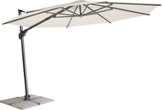 Ampelschirm Monte Carlo rund beige Sonnenschirme - MWH