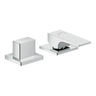 Metropol 2-Loch Einhebel-Wannenrandmischer, Hebelgriff, - Hansgrohe