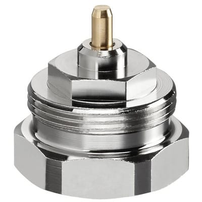 Adapter vernickelt m 30 x 1,0 auf m 30 x 1,5
