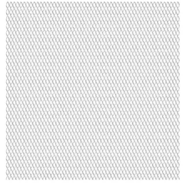 Gittermatte Streckmetall Edelstahl 50×50 cm 45×20×4 mm Vidaxl