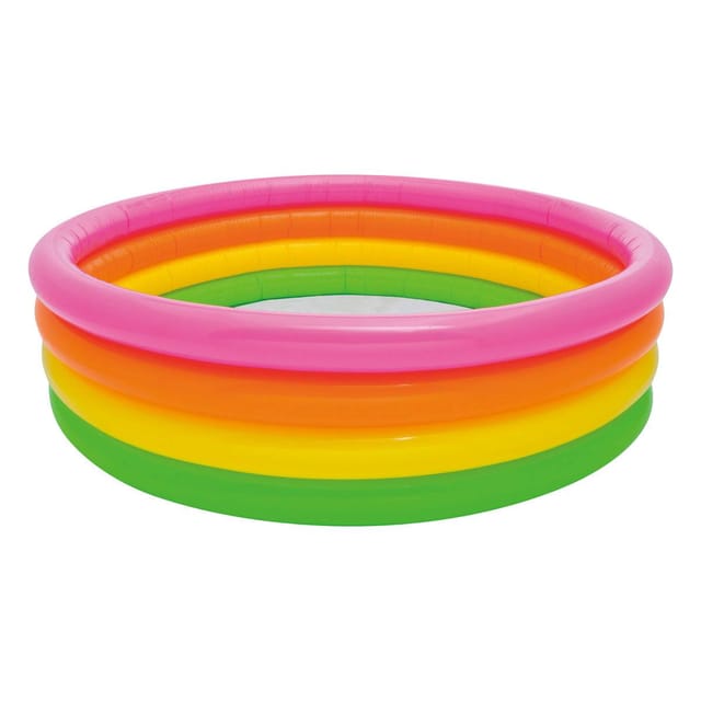 Sunset Aufblasbarer Pool 4 Ringe 168x46 cm Intex