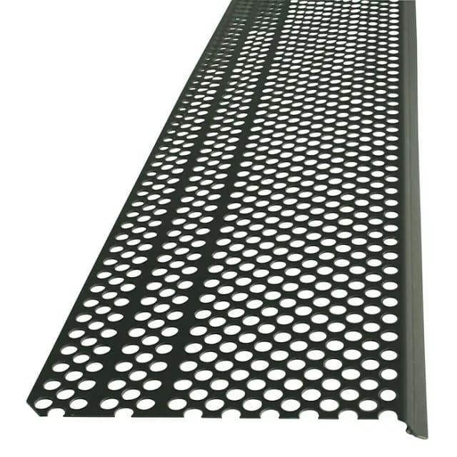 Schwarzes Laubfangnetz und Befestigungselemente aus PVC Girpi
