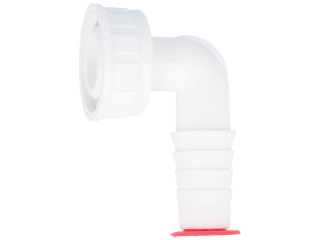 Winkelschlauchtülle zu hl 400/405/406, grau, 1', 090324 - Dallmer