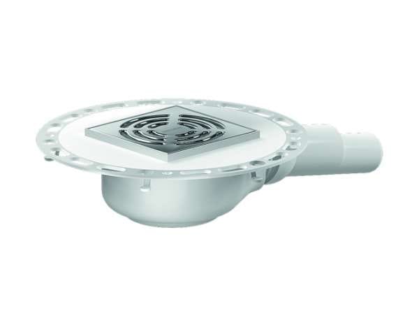 Dallmer - TistoPlan k 12 Bodenablauf 120x120mm dn 40/50