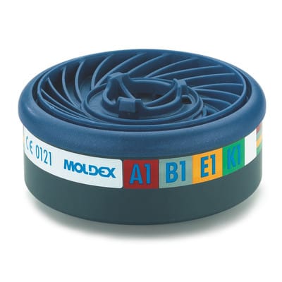 Moldex - Gasfilter 9400 ABEK1 org.Gase (Siedepkt.65GradC),saure Gase EN14387:2004+ 10 Stk