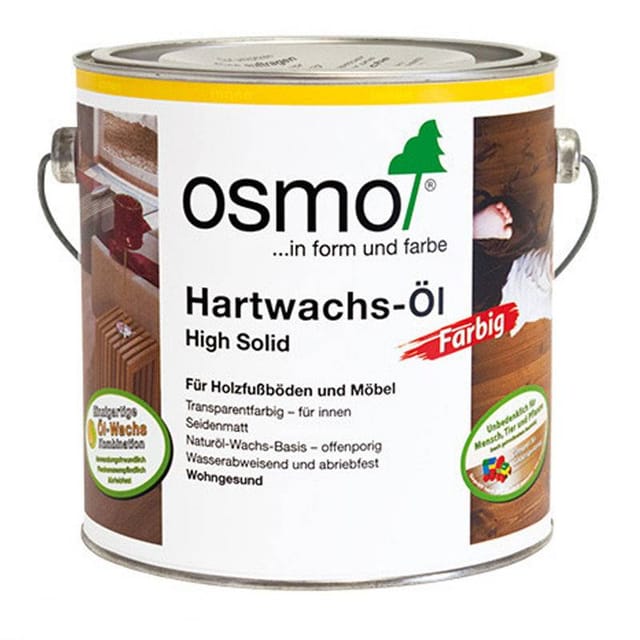 Hartwachs-Öl Farbig Weiß 2,50 l - 10300022 - Osmo